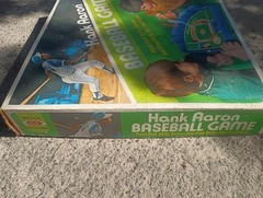 Vintage RARE 1973 Ideal Toys Hank Aaron Baseball Game