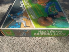 Vintage RARE 1973 Ideal Toys Hank Aaron Baseball Game