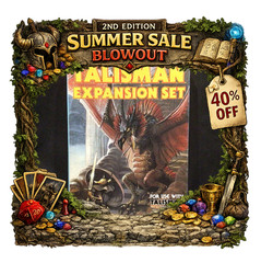 Vintage Talisman Game 2nd Ed THE EXPANSION Games Workshop 100% Complete! (1986)
