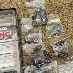Star Wars X-Wing Miniatures Games Fantasy Flight Games SWX01 Parts Preowned