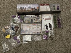 Scythe Base Game + 2 expansions + Game Upgrades (see description)