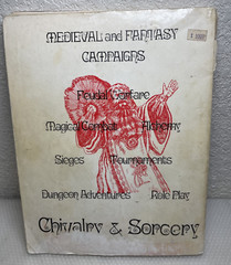 Vintage 1978 Bireme & Galley + Chivalry & Sorcery RPG Fantasy Games **AS IS**