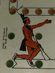 Vintage Creative Ideas Inc. WA HOO Marble Board Game, BOARD ONLY, Gatesville TX