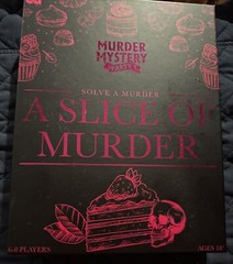 Murder Mystery Dinner Party Game – A Slice of Murder – Sealed and New.