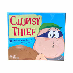 Melon Rind Clumsy Thief Fast-Paced Money Card Game, 3-6 Players Ages 8+
