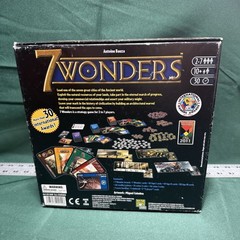 7 Wonders Board Game 2011 Repos Production Complete Strategy Game – Ships Free!