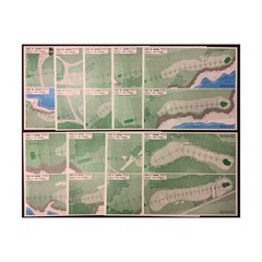 APBA Board Games Golf – “Pebble Beach” Pebble Beach Course Bag VG+