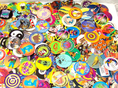 Pogs!!• 100 Pogs & 2 Plastic Slammers!• FREE SHIPPING!• See Pics & Description!•