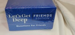 Let’s Get Deep Friends Edition 400 Card Game New Sealed Questions For Friends