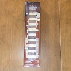 Classic Mini Wooden Blocks Stacking Tumbling Game 72 Pc New, Wood Tower Puzzle