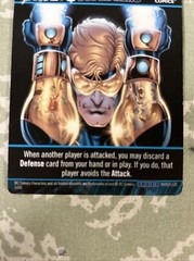 2015 DC Comics Crisis 2 Deck Game Booster Gold Oversize Crisis Super Hero Card!