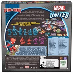 Marvel United Spider Geddon Board Game 1 To 4 Players Ages 14 And Up