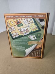 CLUE Vintage Game Collection Wooden Bookshelf Edition (Pieces/Board Sealed) NEW