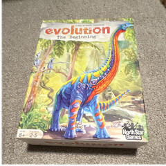North Star Games Evolution: The Beginning Board Game Complete and damaged box