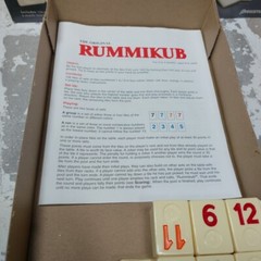 Vintage Rummikub 99% COMPLETE Rummy Tile Game 1990 Pressman