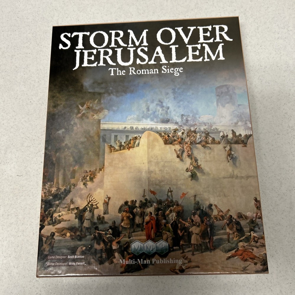 STORM OVER JERUSALEM THE ROMAN SEIGE – MMP – UNPUNCHED!!!