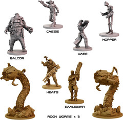 – Core Space First Born – Sci-Fi Miniatures Board Game – Cyberpunk 28Mm Science