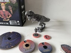 Restoration Games – Unmatched: Jurassic Park – Dr. Sattler VS T.Rex – COMPLETE!