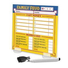 Family Feud Retro Edition Card Game Classic Fun for Family and Friends 80s Style