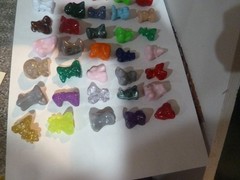 Crazy Bones Series 1 Lot Of 2 Sealed Packs GoGos + 100+ figures + more RARE