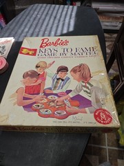 VTG Barbie’s Keys to Fame Game By Mattel 1963 Original Box Complete Career Fun!