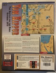 Yom Kippur: The Battle for the Sinai, October 1973. The Gamers, 1995. SW