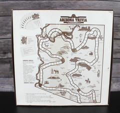 State of Arizona Trivia Board Game 1985 Vintage – Near Complete -Great Condition