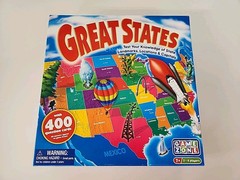 Great States Board Game By Game Zone Ages 7+ 2-6 Players