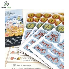 Castle Combo Board Game 2-5 Players English Version Strategy Game for Party/Fami