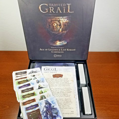 Tainted Grail: Age of Legends & Last Knight Campaigns Kickstarter New-Open Box