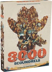 3,000 Scoundrels Board Game Unexpected Games – NIB – New Factory Sealed