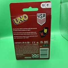 Mattel Games UNO US Men’s National Team Card Game for Kids, Adults & Family with