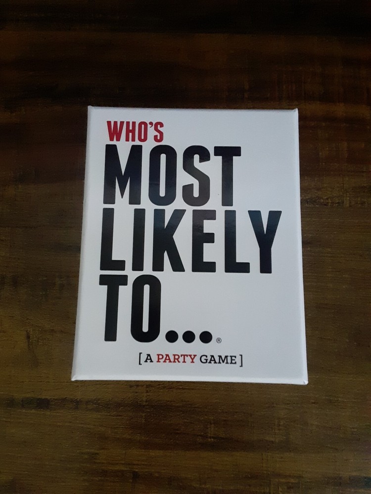 Who’s Most Likely to… A Party Game 17+ Card DSS Game