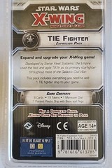 Star Wars X-Wing Miniatures Game – TIE Fighter Expansion Pack – Free Ship – New
