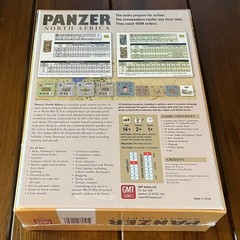 GMT – Panzer – North Africa (Complete – Punched Counters)