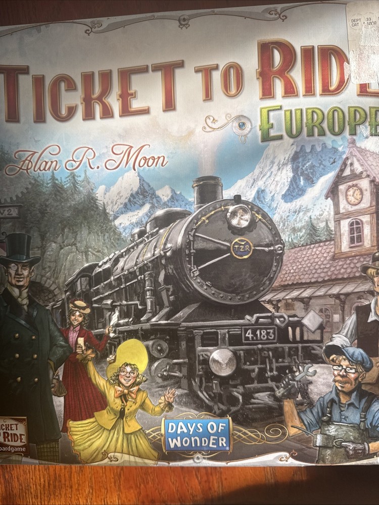 Days of Wonder Ticket to Ride Europe Board Game – DO7202