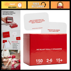 Engaging Card Game – 150 Conversation Starters for Adults, Teens & Couples – Fun