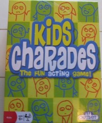 Outset KIDS CHARADES The fun Acting Game SEALED New in Box