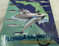 Florida Saltwater Tournament Fishing Board Game New Sealed 1992 Damaged Box