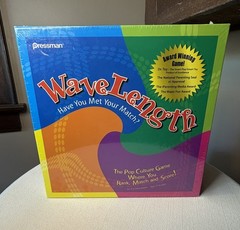 NIB SEALED Pressman 2010 Wavelength Board Game Have You Met Your Match?