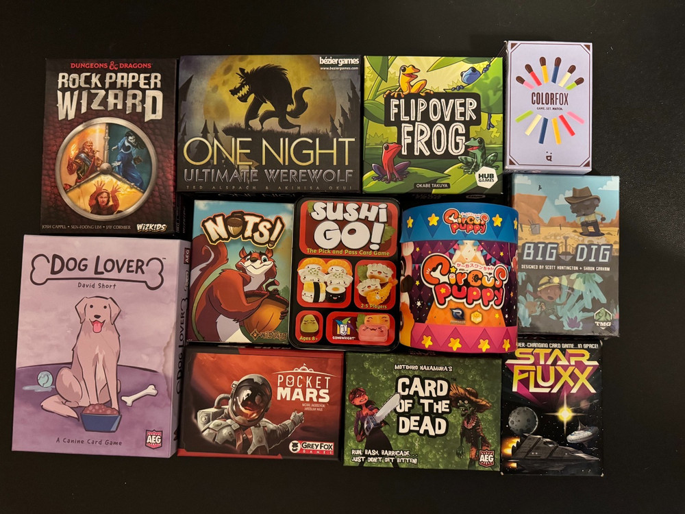 Ultimate Small Box Board Game Bundle – 12 Games – 100% Complete