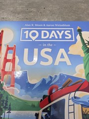 USAopoly 10 Days in The USA Family Road Trip Board Game Learn About US America