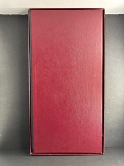 Vintage 1953 Scrabble Board Game Selchow & Righter Red Box Wood Tiles USA Made