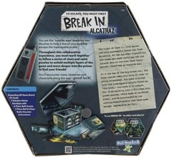 Break In Alcatraz Board Game Family Night Escape Room New Puzzles