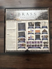 Roxley Games Brass Birmingham Deluxe w/ Poker Chips, Insert, Upgraded Resources