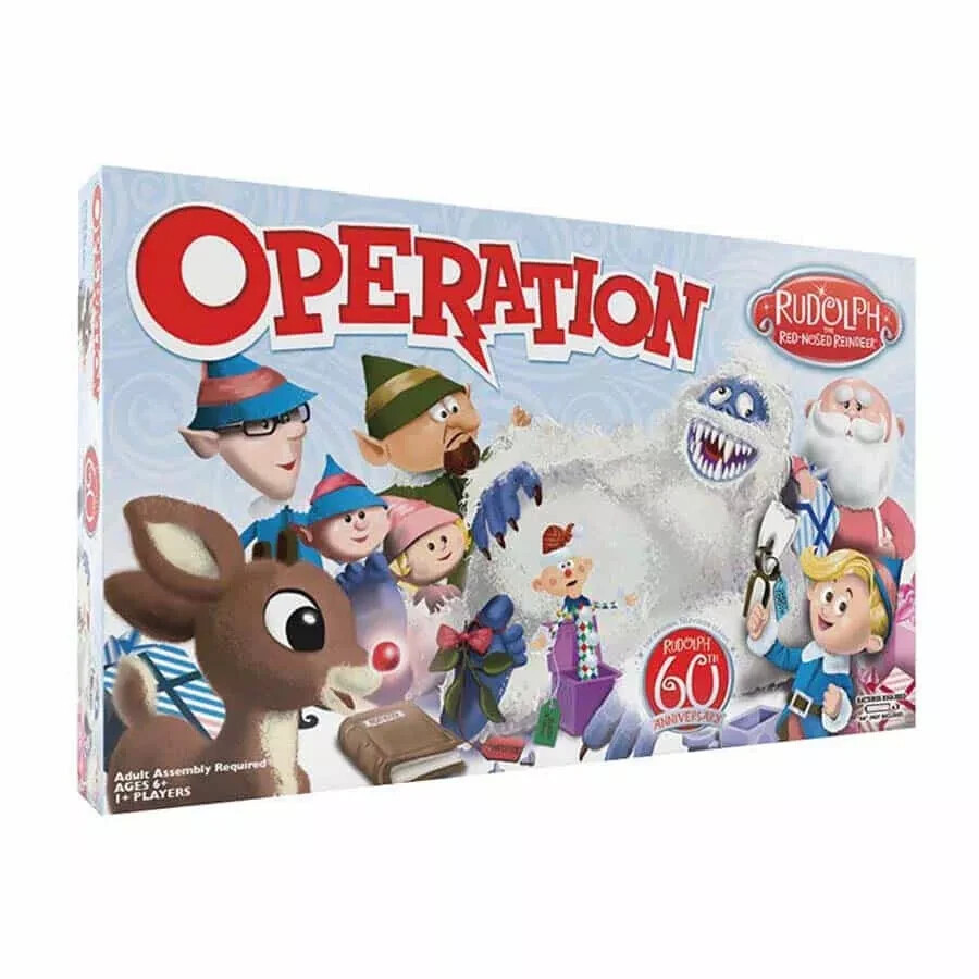 USAOPOLY OPERATION RUDOLPH THE RED-NOSE REINDEER 60TH ANNIVESARY GAME BOX SEALED