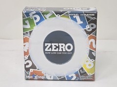 Zero Card Game How Low Can You Go?, Blue Orange Games, 2017 – New & Sealed