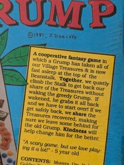 Vintage SLEEPING GRUMP A Co-Operative Game Ages 4-7 Brand New Sealed 1981
