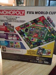 Monopoly Panini Prizm FIFA World Cup Board (6) Exclusive GOLD CRACKED ICE CARDS