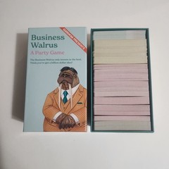 Business Walrus Party Game ClickHole Product Pitch Friend Invest Economic 2021